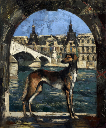 Собака на Сене