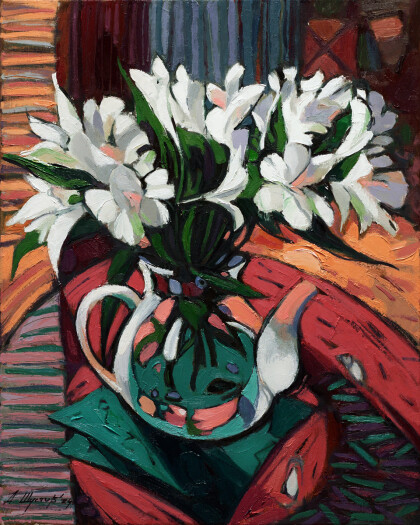 Стеклянный чайник