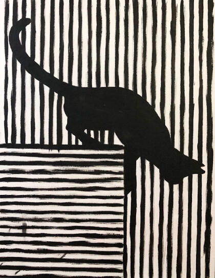 Чёрный кот в лабиринте