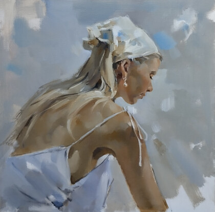 Жемчужная сережка