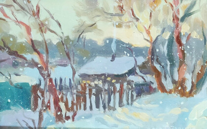 В феврале. Красноярск