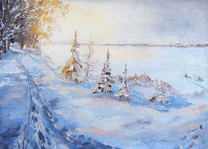 Рыбаки зимой