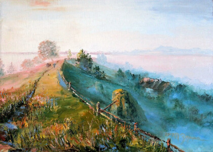 Утро в деревне