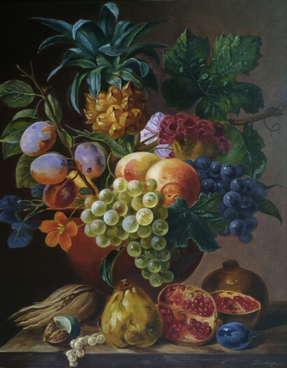 Натюрморт с фруктами