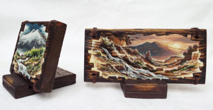 Утро в горах.