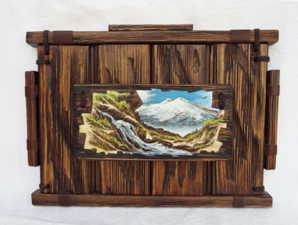 Вид на Эльбрус