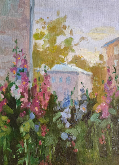 В нашем саду