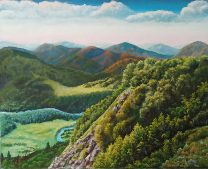 Алтай. Горный склон