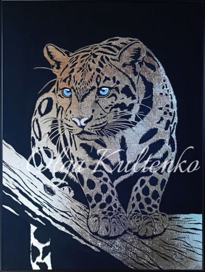 Серебряный леопард