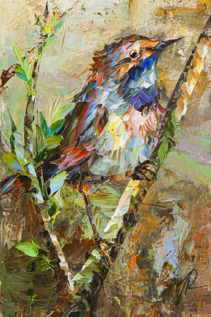 Соловей. Маленький певец весны