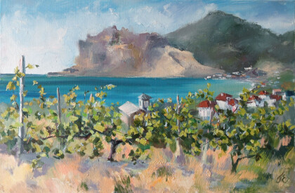 "Виноградники под Коктебелем"