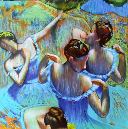 Голубые танцовщицы