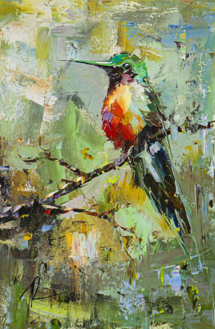 Колибри. Наслаждение цветом