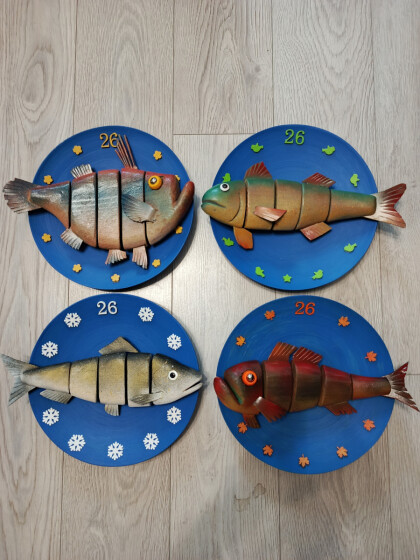 Рыба №26 Времена года. Уловы 1,2,3,4