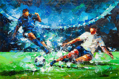 За секунду до триумфа. Серия «Футбол»