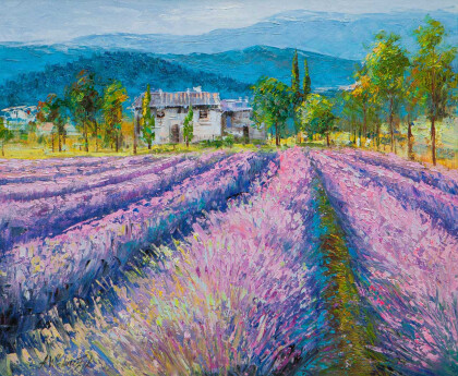 Лавандовое море