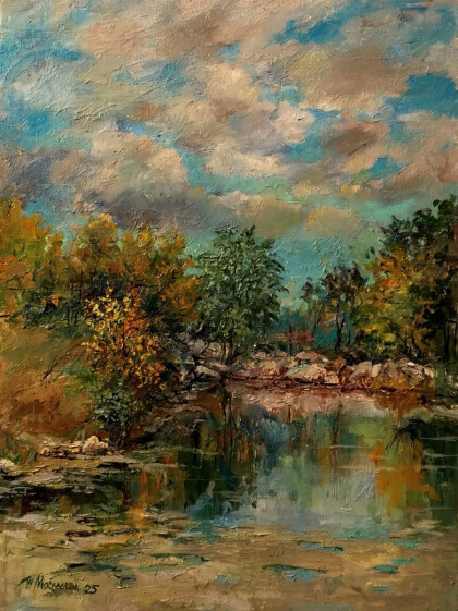 Озеро в селе Ширяево