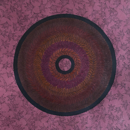 Повод (1) Осенняя картина с узором из листьев