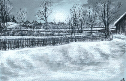 На исходе дня