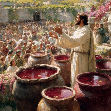 Преображение воды в вино