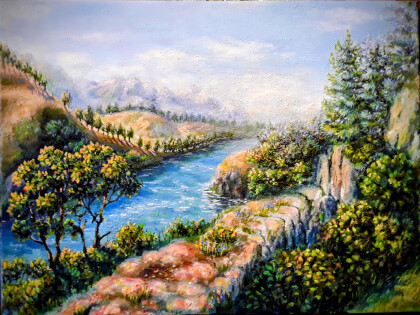 Изумрудная река