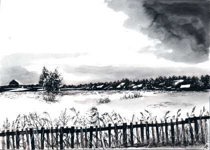 Среди зимы 39