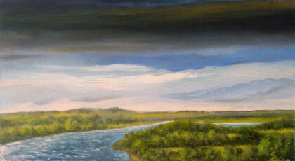 Этюд в синих тонах