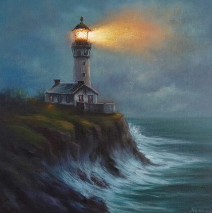 Маяк в ночи