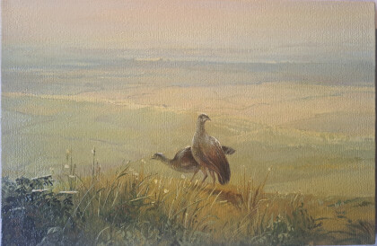 "Степь днем" фрагмент