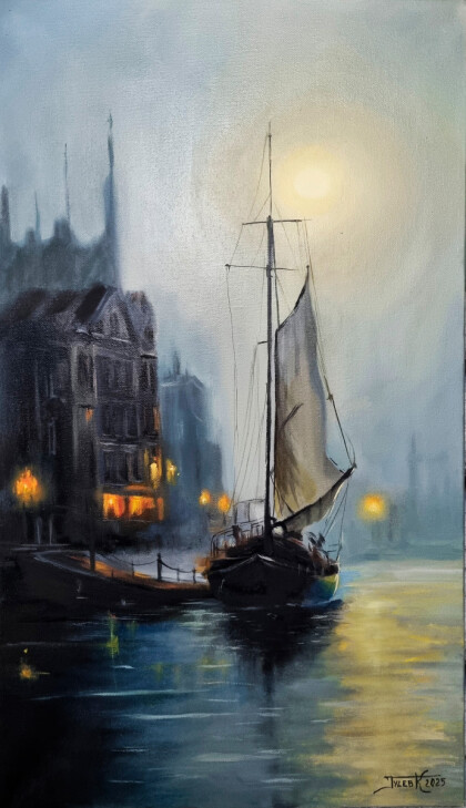 Парусник в сумерках