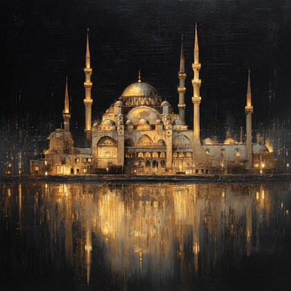 Мечеть Золотой вечер