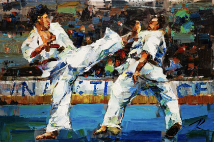 Поединок героев. Дзюдо