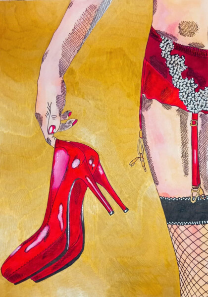 Красные туфельки