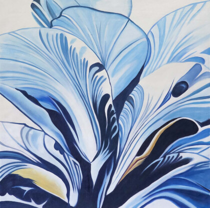 Синие цветы