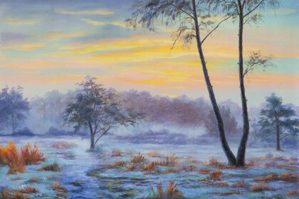 Степью лазурною, цепью жемчужною...