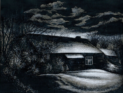 Среди зимы 40