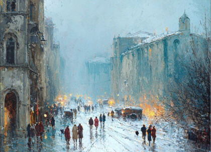 Город под серебряной вуалью