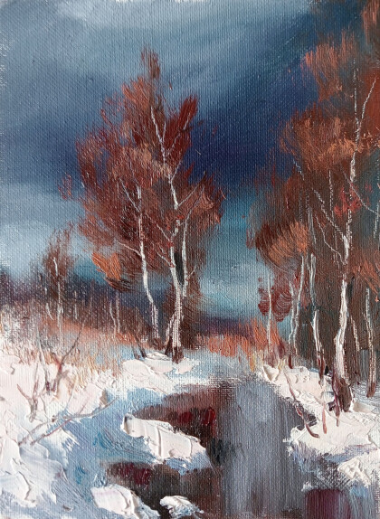 "Перед снежной бурей"