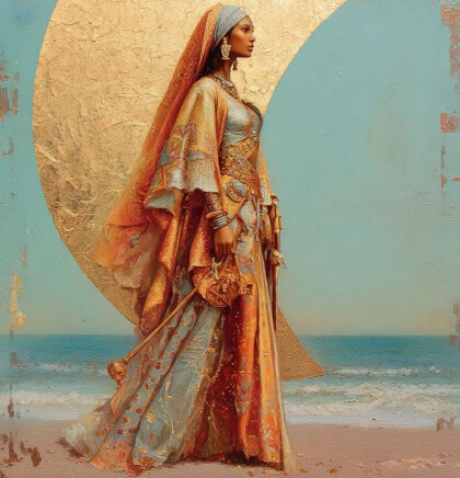 Лунная хранительница берега