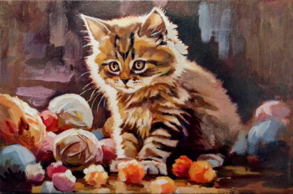 Шерстяные комочки