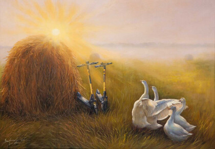 Городские приехали