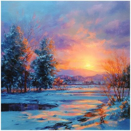 Зимний рассвет