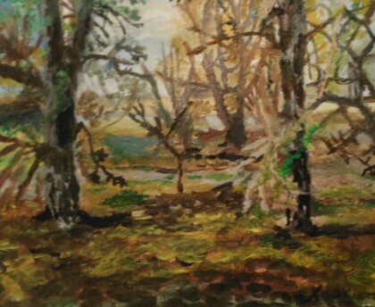 Пейзаж на реке Кубань №5