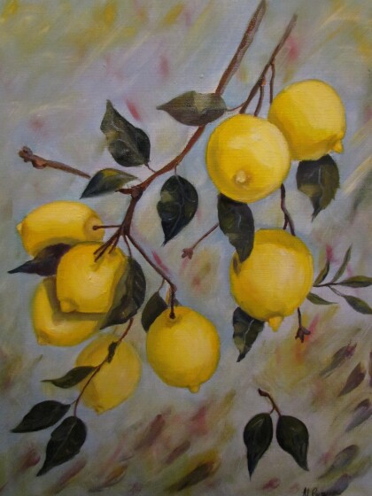 лимонная ветка