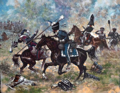 ПОДВИГ КАЗАКА 3- ГО БУГСКОГО КАЗАЧЬЕГО ПОЛКА КАРПА МОЛЧАНУКА В БОРОДИНСКОМ БОЮ