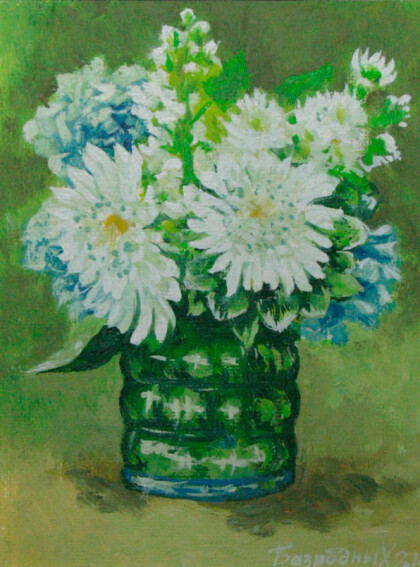 Белые и голубые