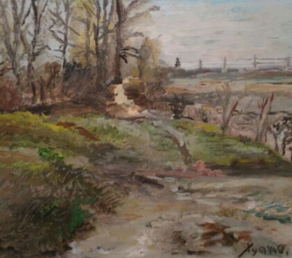 Пейзаж на реке Кубань №3