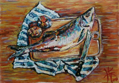 Чавыча и картофель