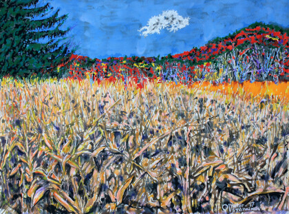 Кукурузное поле в Пенсильвании