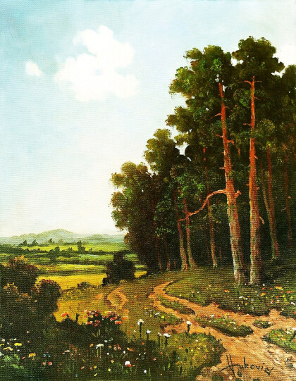 Опушка леса... из детства